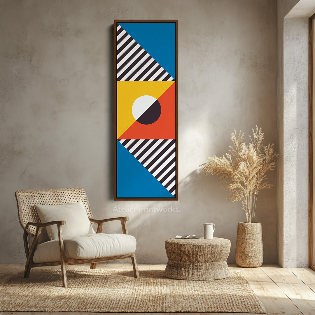 8. Walnut Vertical FrameV0424