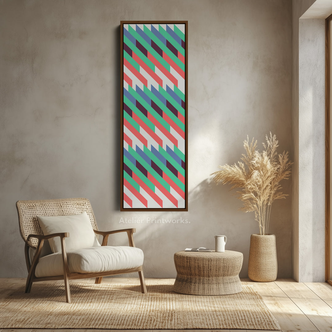 8. Walnut Vertical FrameV0425