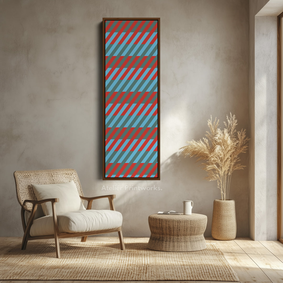 8. Walnut Vertical FrameV0427