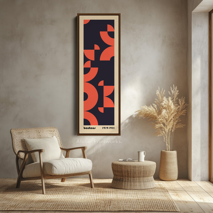 8. Walnut Vertical FrameV0440