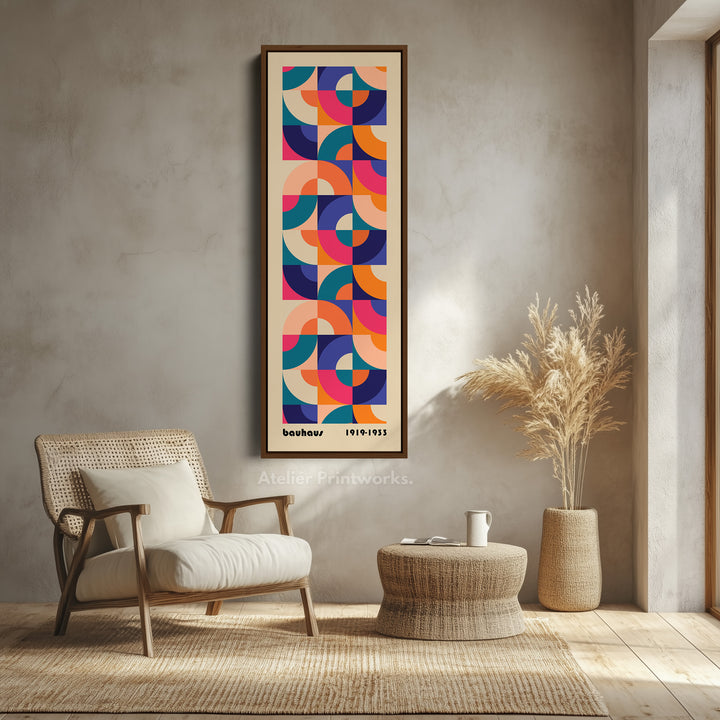 8. Walnut Vertical FrameV0442