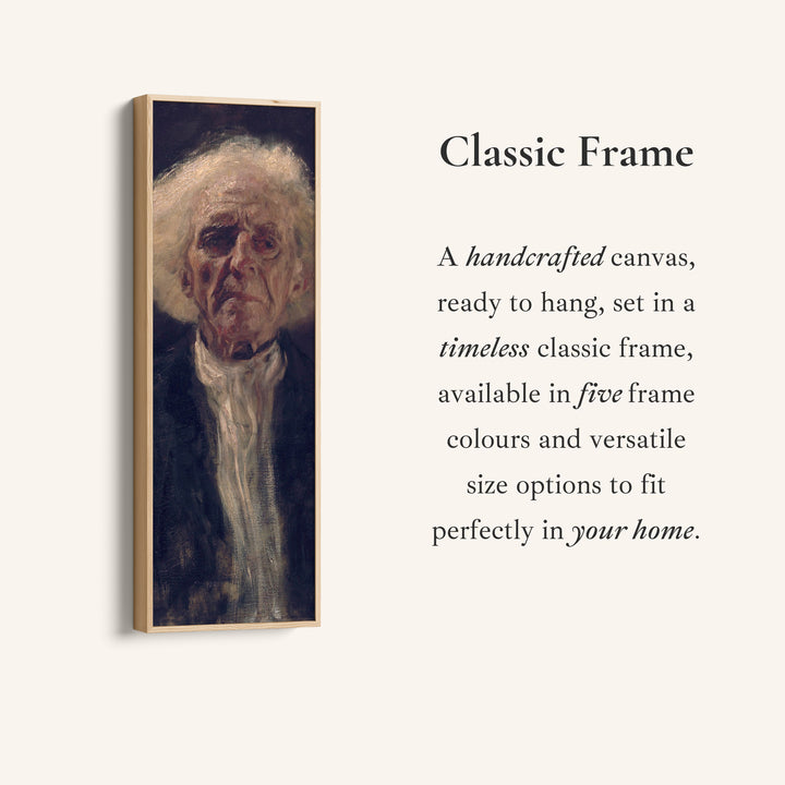 Gustav Klimt Long Wall Art Portrait Study Of Old Man For Living Room