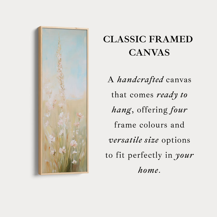 Tall Vertical Wall Art - Floral Painting