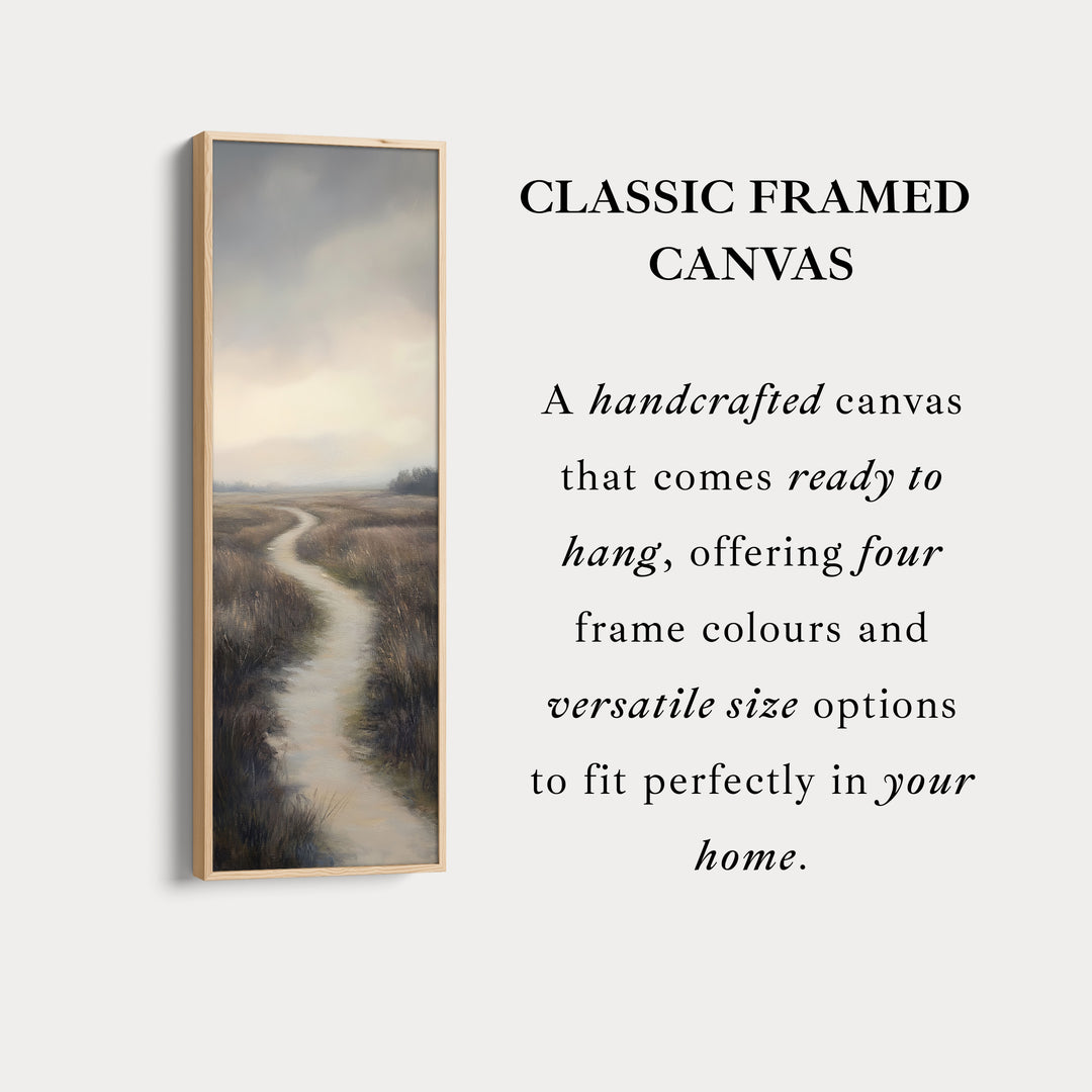 Winding Path Tall Vertical Wall Decor