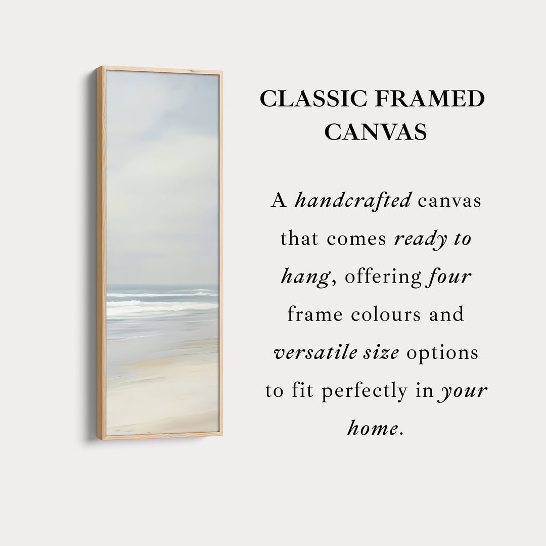 Long Wall Art Abstract Beach Large Canvas Decor