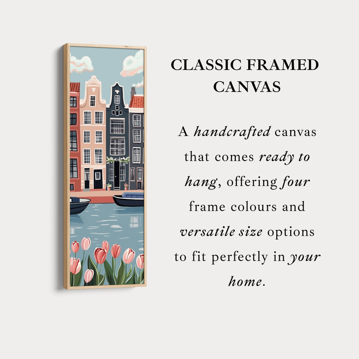 Amsterdam Vertical Bedroom Wall Art
