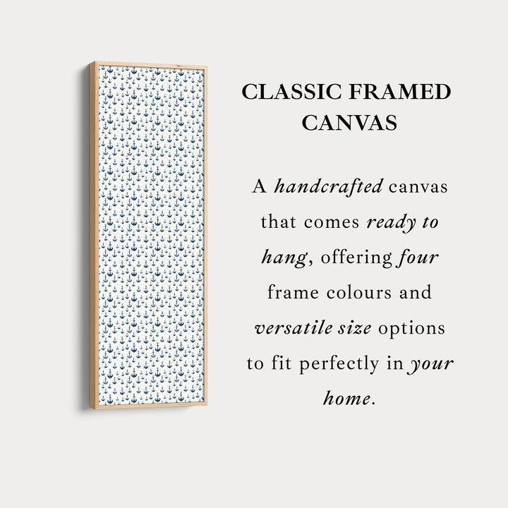 Nautical Theme Long Vertical Wall Decor Anchors