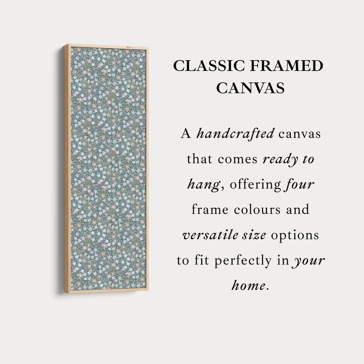 William Morris Clover Vertical Long Narrow Wall Art