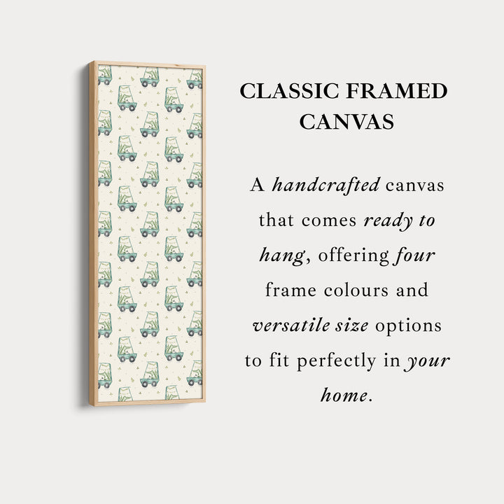 Kids Room Crocodile Long Narrow Vertical Wall Art