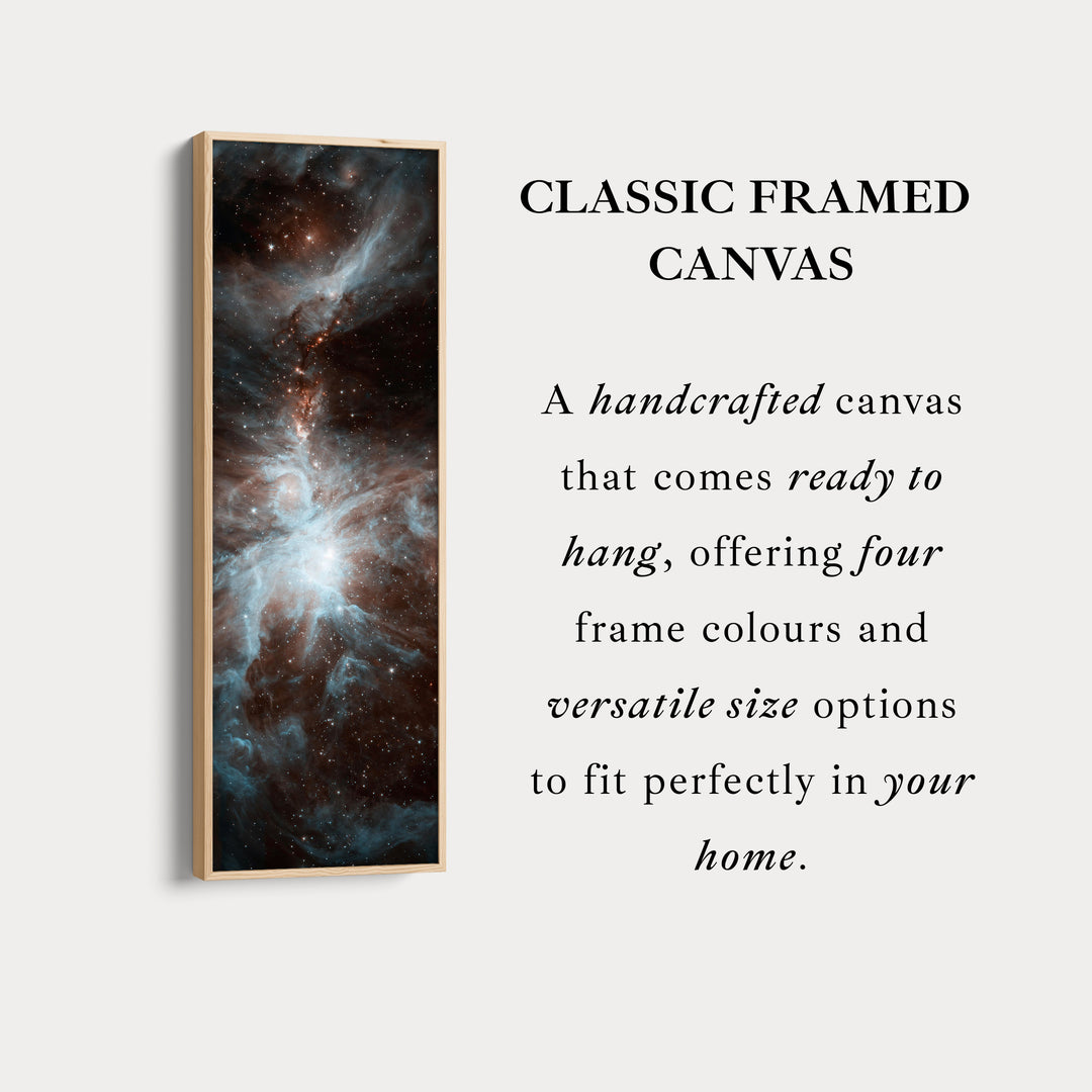Hubble Nebula NASA Photograph Vertical Wall Decor