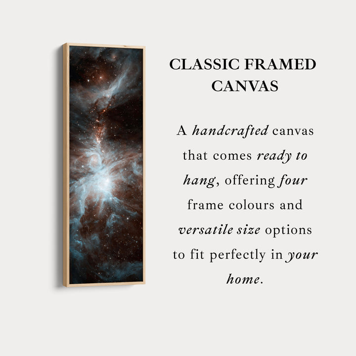 Hubble Nebula NASA Photograph Vertical Wall Decor