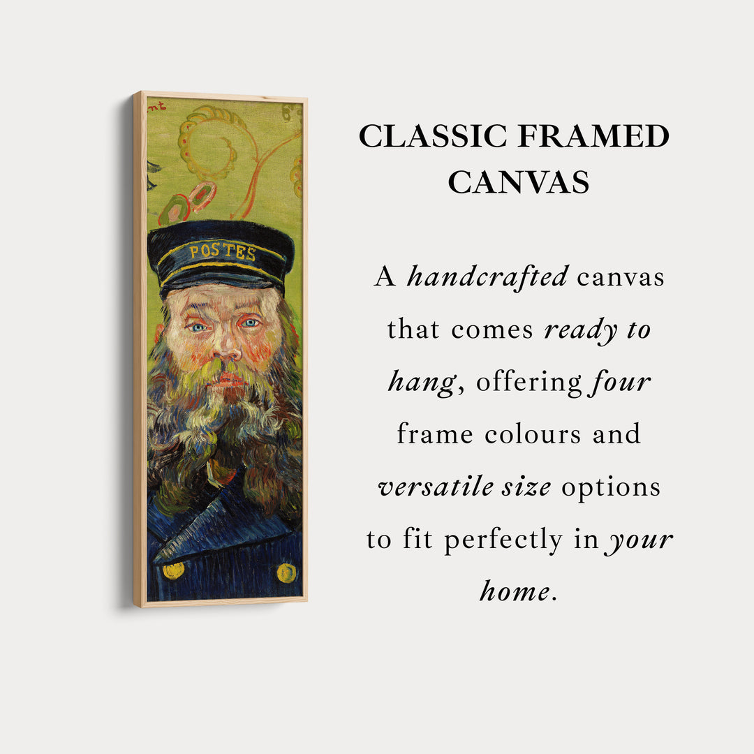 Van Gogh The Postman Narrow Vertical Wall Art
