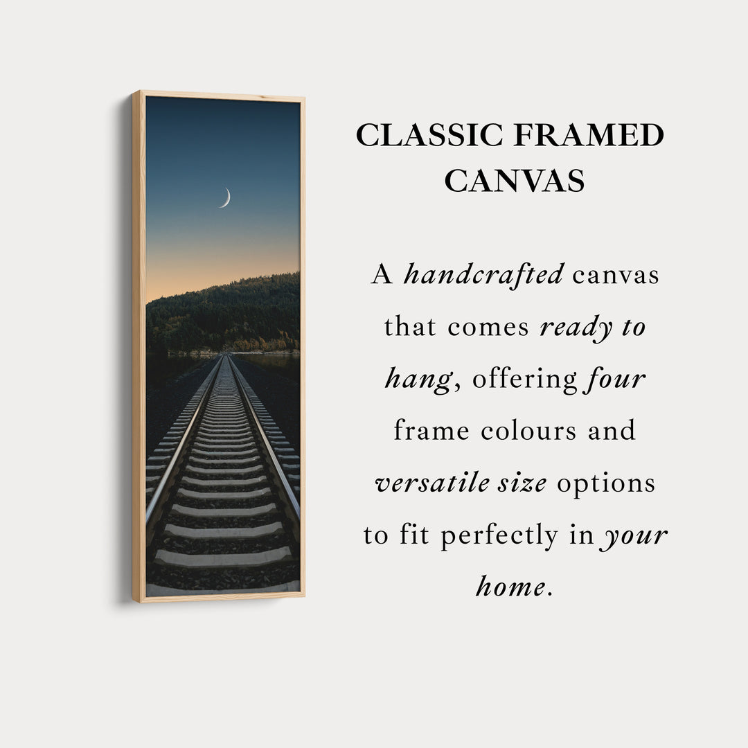Railway Narrow Vertical Wall Art
