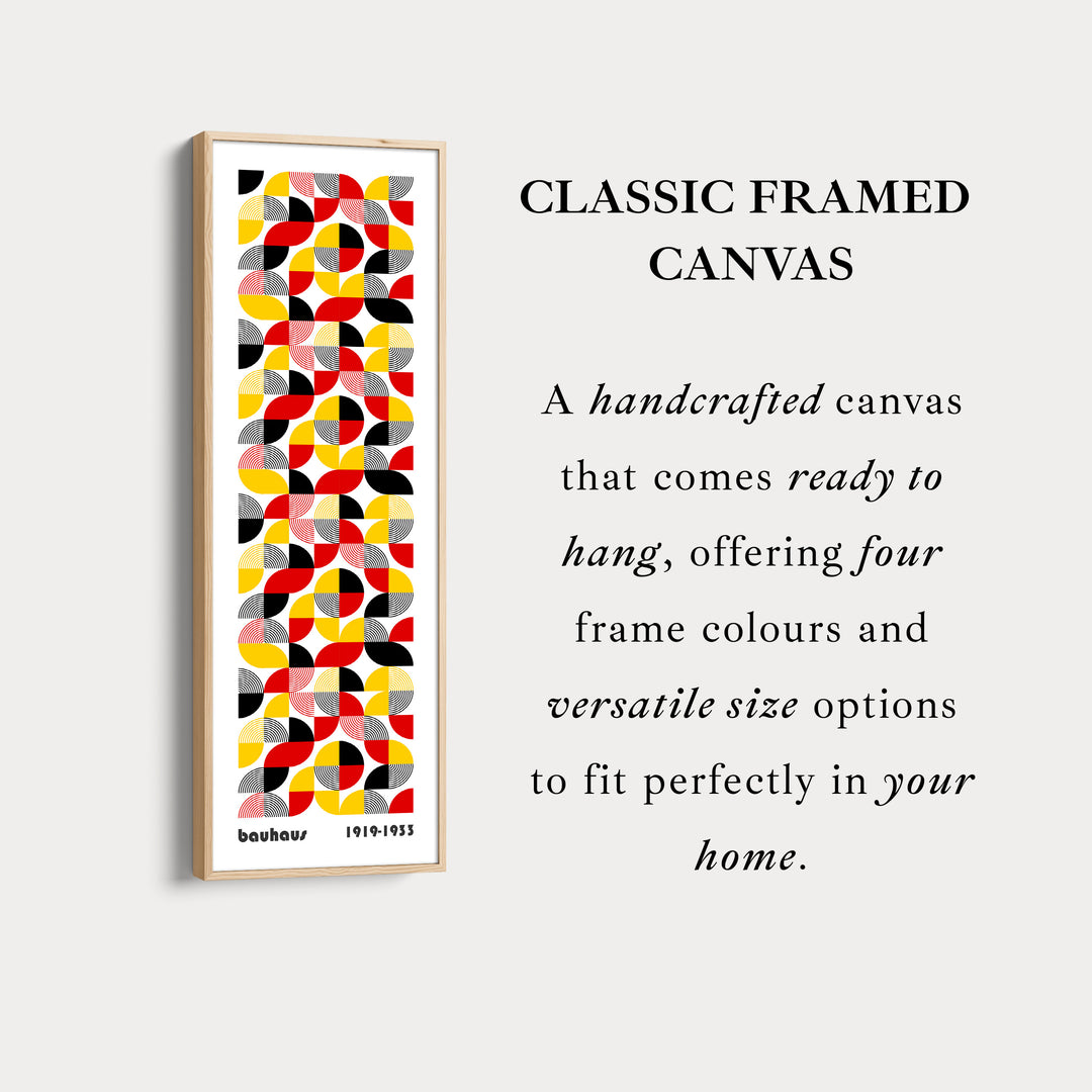 Long Narrow Mid Century Bauhaus Wall Decor