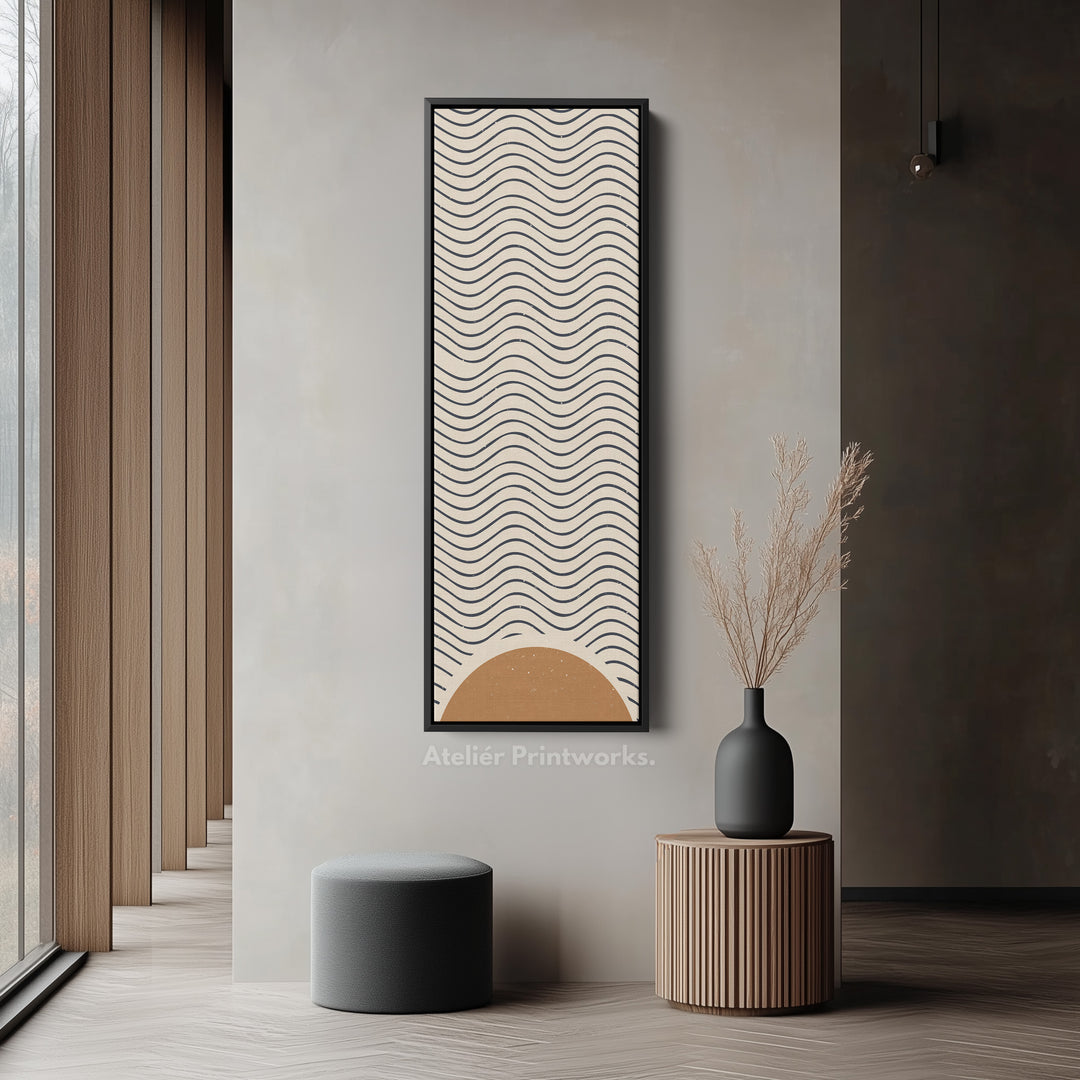 9. Vertical Hall Decor - BlackV0375