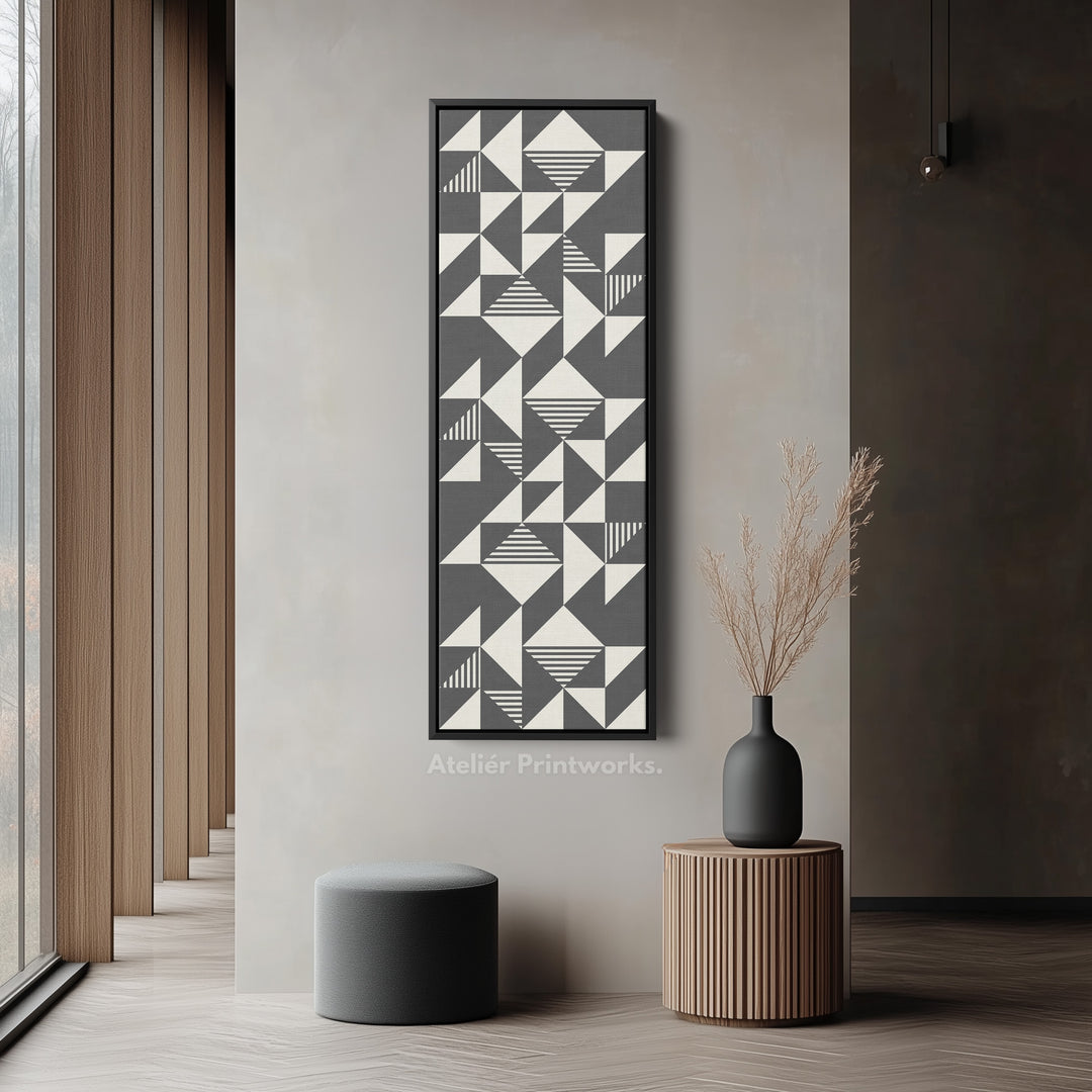 9. Vertical Hall Decor - BlackV0381