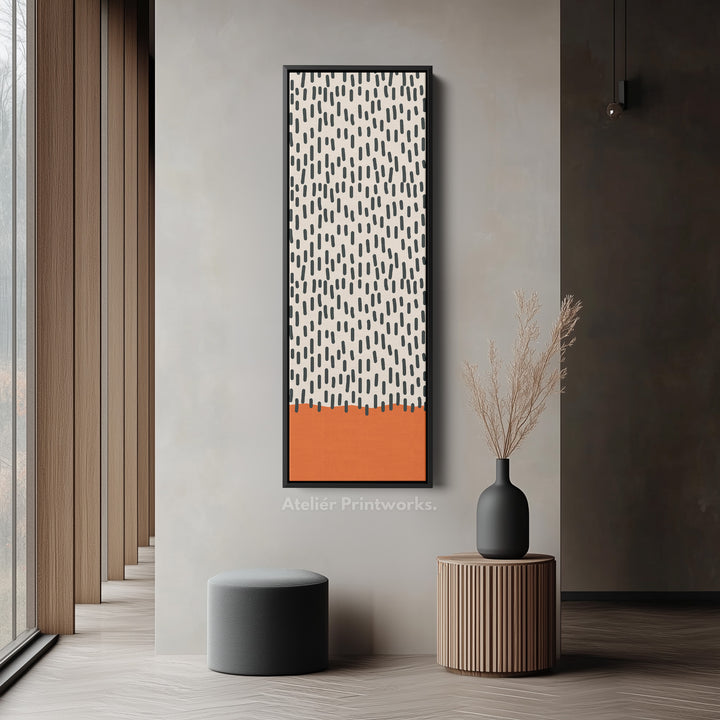 9. Vertical Hall Decor - BlackV0384