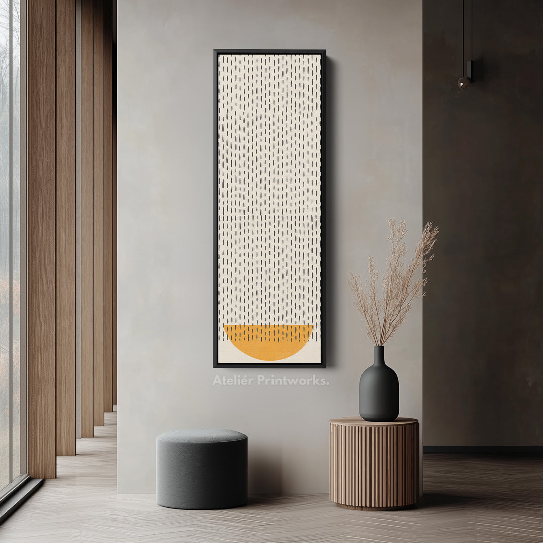 9. Vertical Hall Decor - BlackV0393