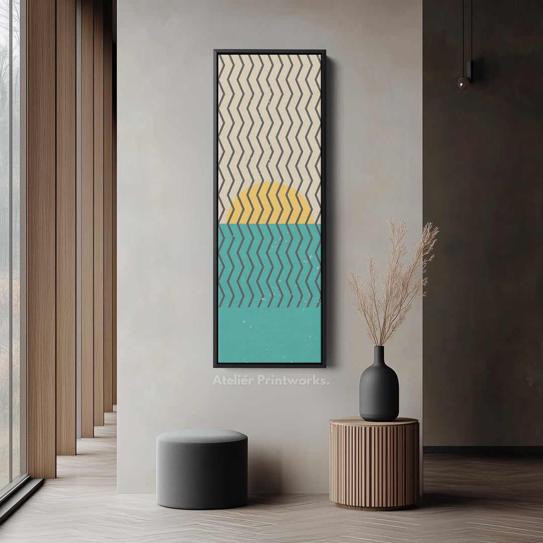 9. Vertical Hall Decor - BlackV0411