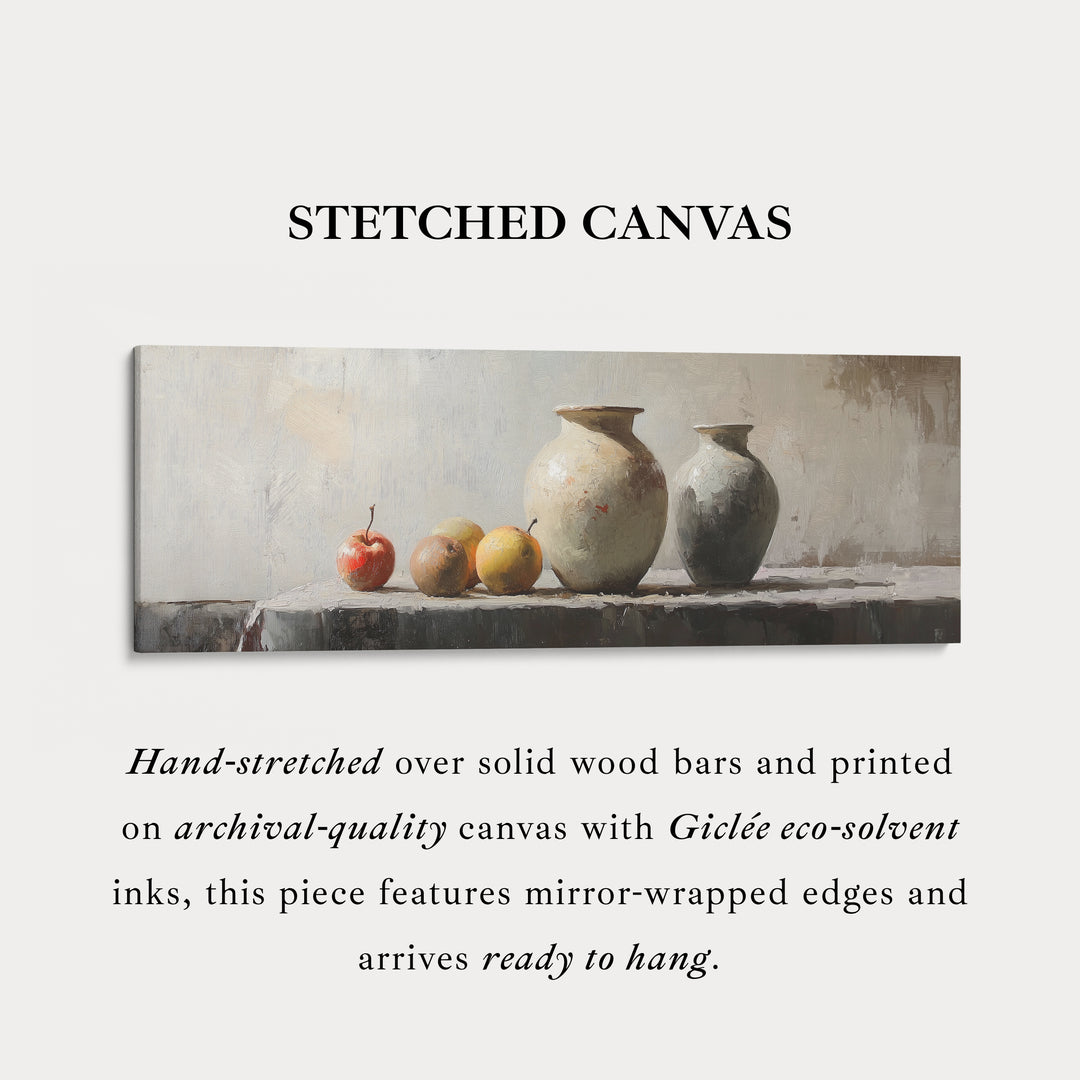 Keuken Lang Smal Muurkunst Groot Ingelijst Canvas Schilderij