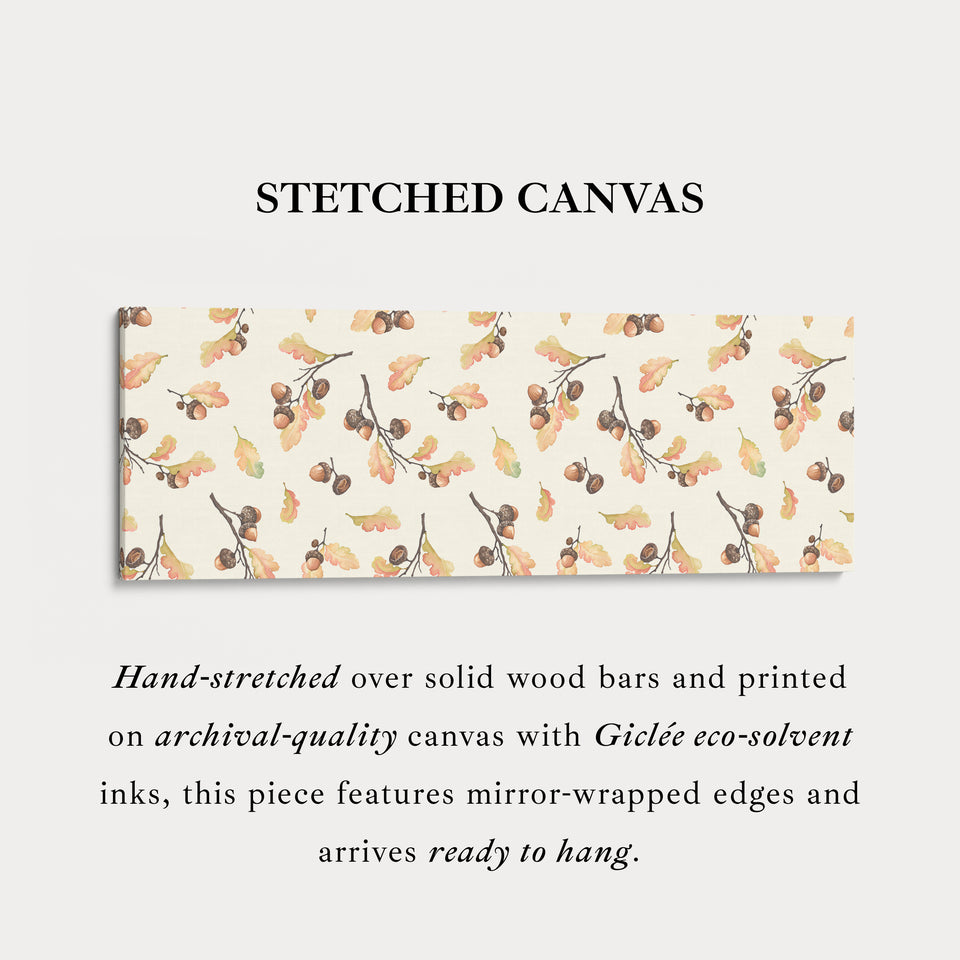 Acorn Above Bed Wall Art