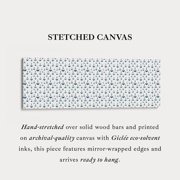 Nautische Anker Slank Horizontaal Muurdecoratie