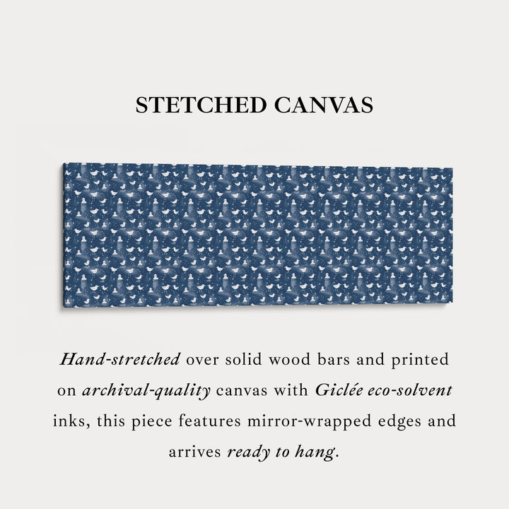 Meeuwen & Vuurtorens Lange Smalle Panoramische Muurdecoratie