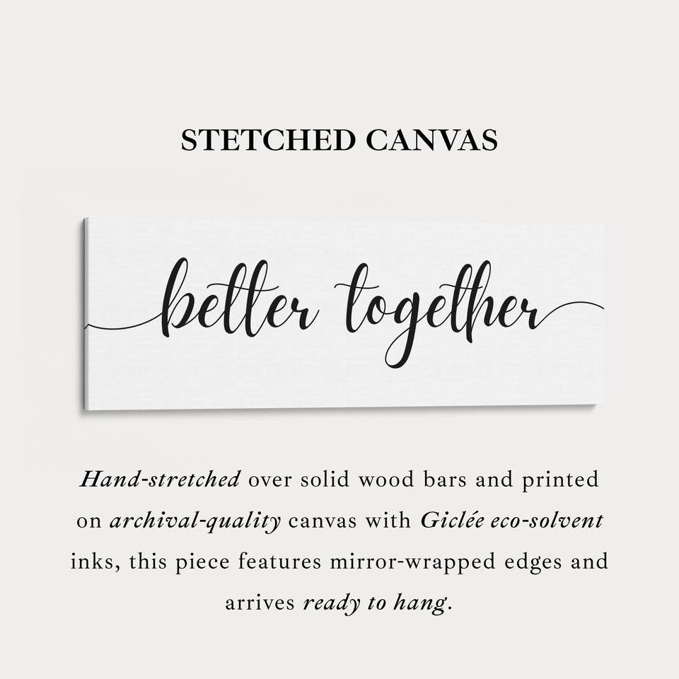 Horizontal Long Narrow Above Bed Wall Decor