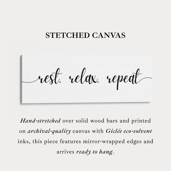 Grote wanddecoratie boven het bed voor logeerkamer horizontale kunst