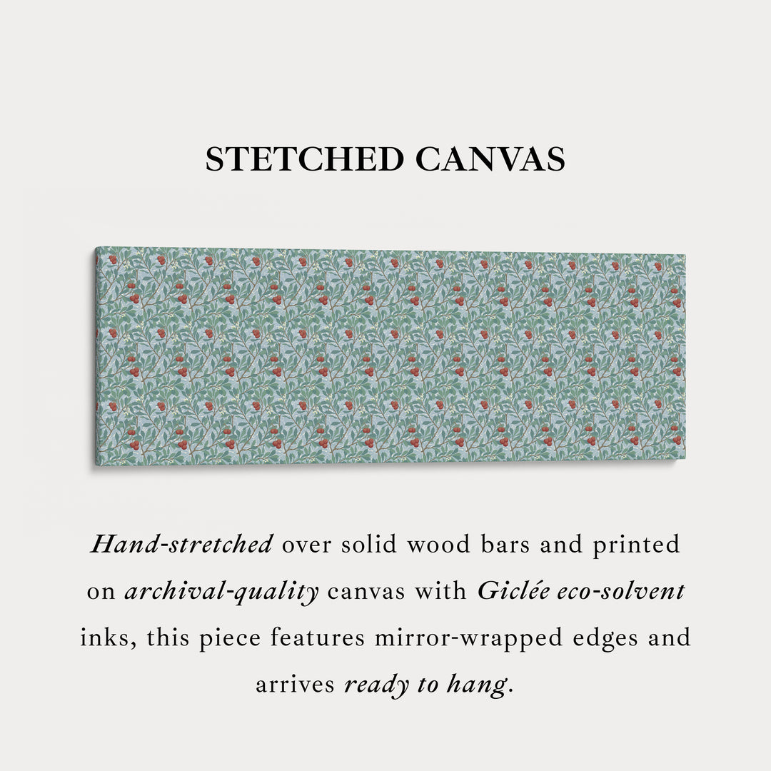 Panoramische Wanddecoratie William Morris Arbutus Botanisch