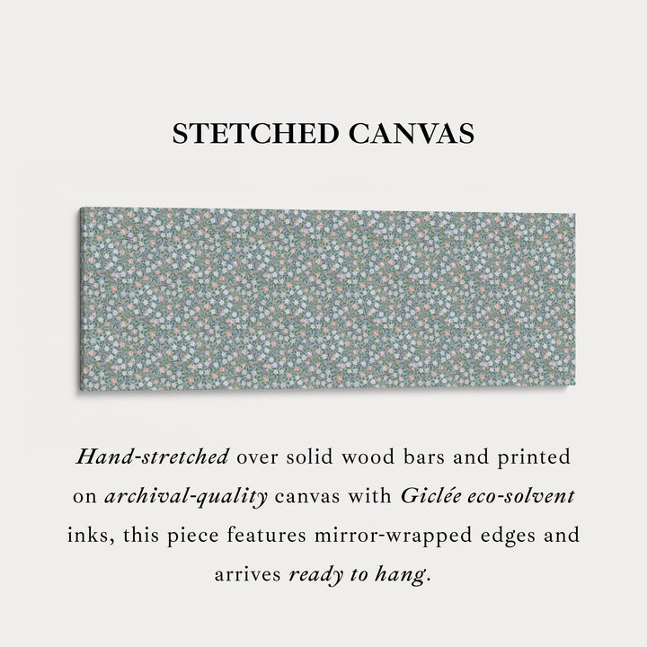 Horizontale wanddecoratie William Morris Klaver