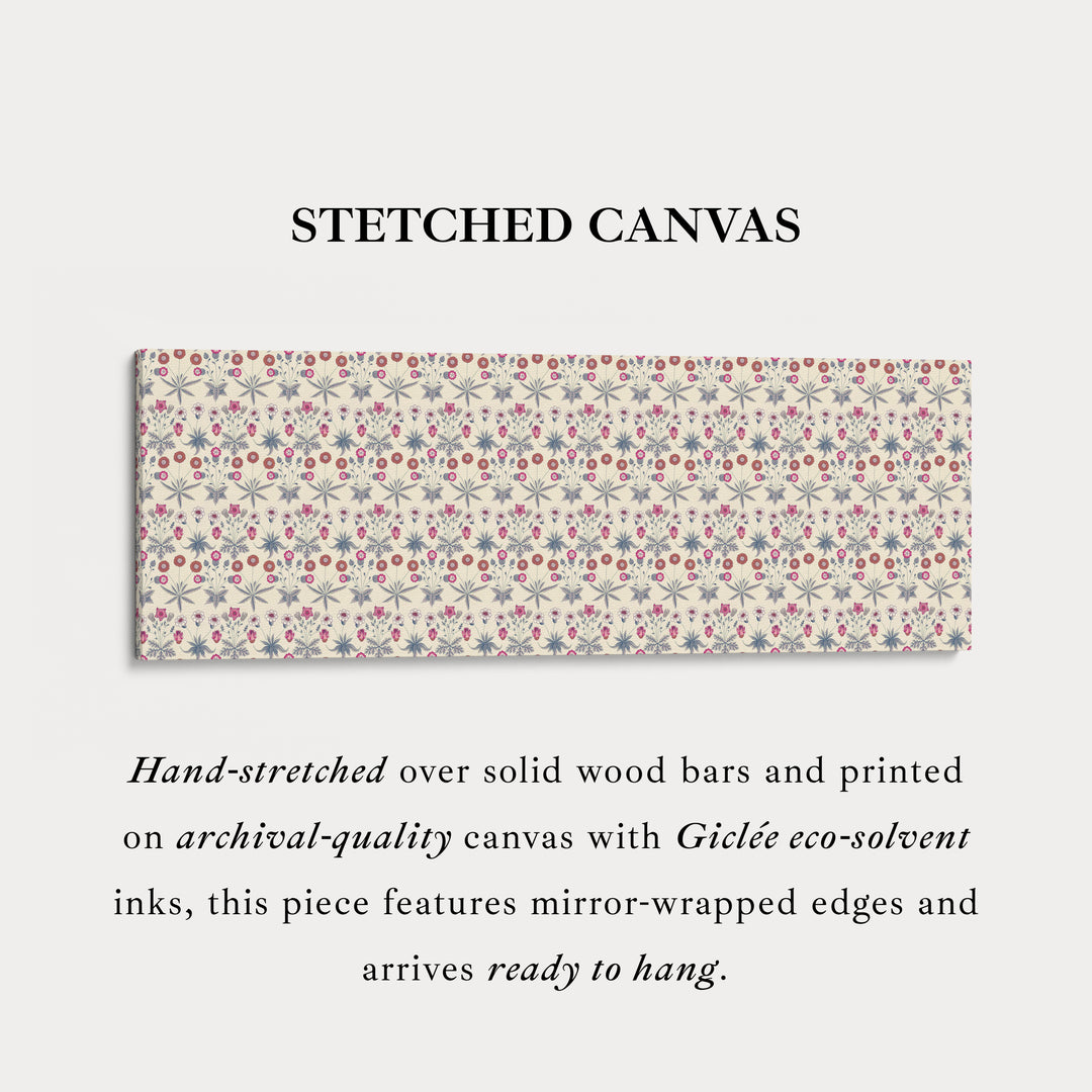 Horizontale wanddecoratie William Morris Madeliefje