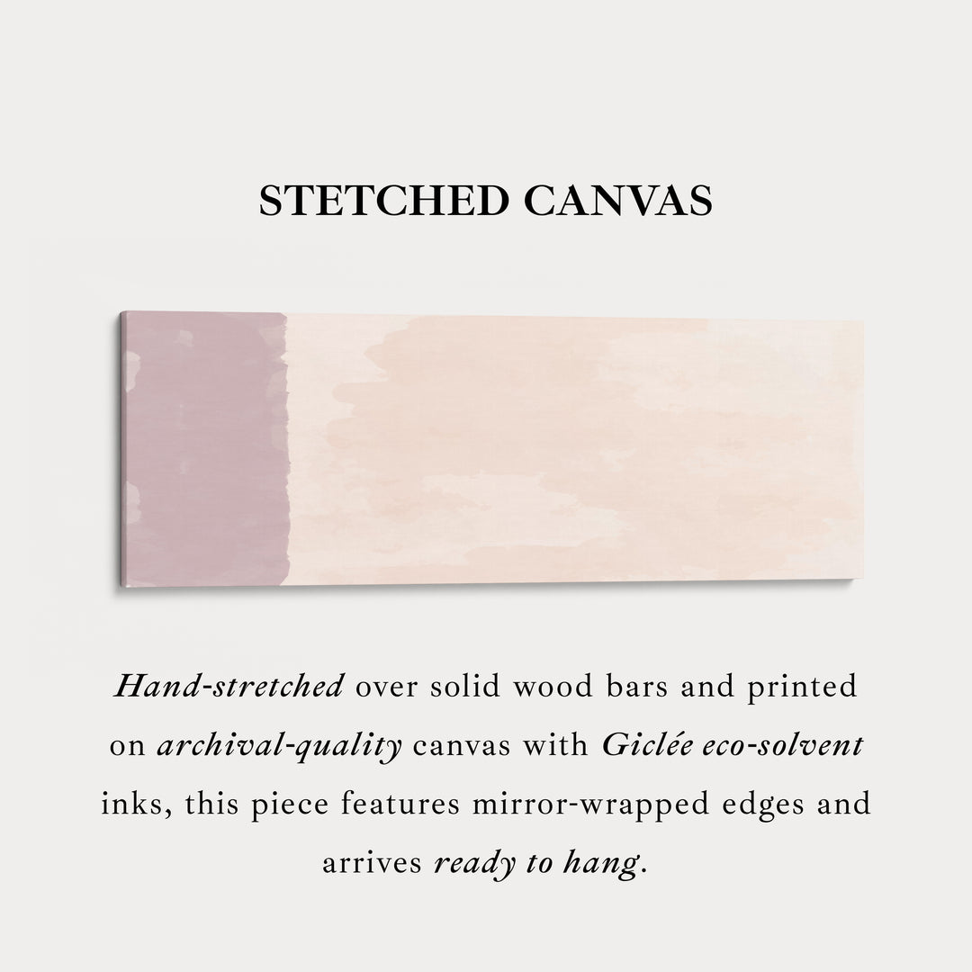 Horizontal Wall Art Neutral Beige And Grey For Living Room Or Bedroom