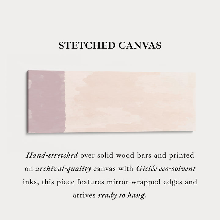 Horizontal Wall Art Neutral Beige And Grey For Living Room Or Bedroom