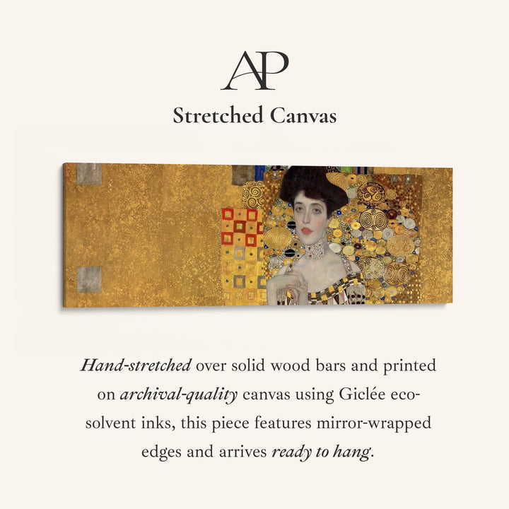 Landscape Wall Art Gustav Klimt Portrait Woman For Bedroom Famous Art Decor