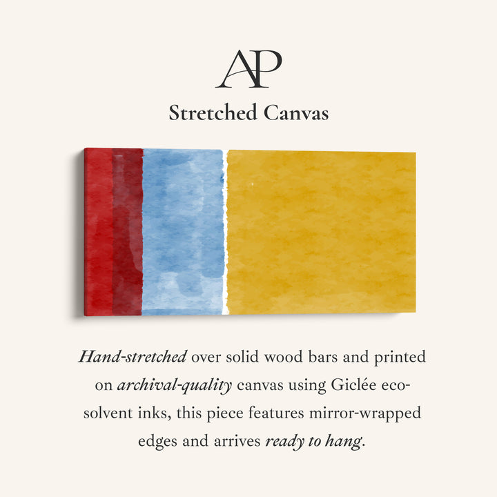 Wide Wall Art Vertical Stripe Trio Statement Wall Decor Office