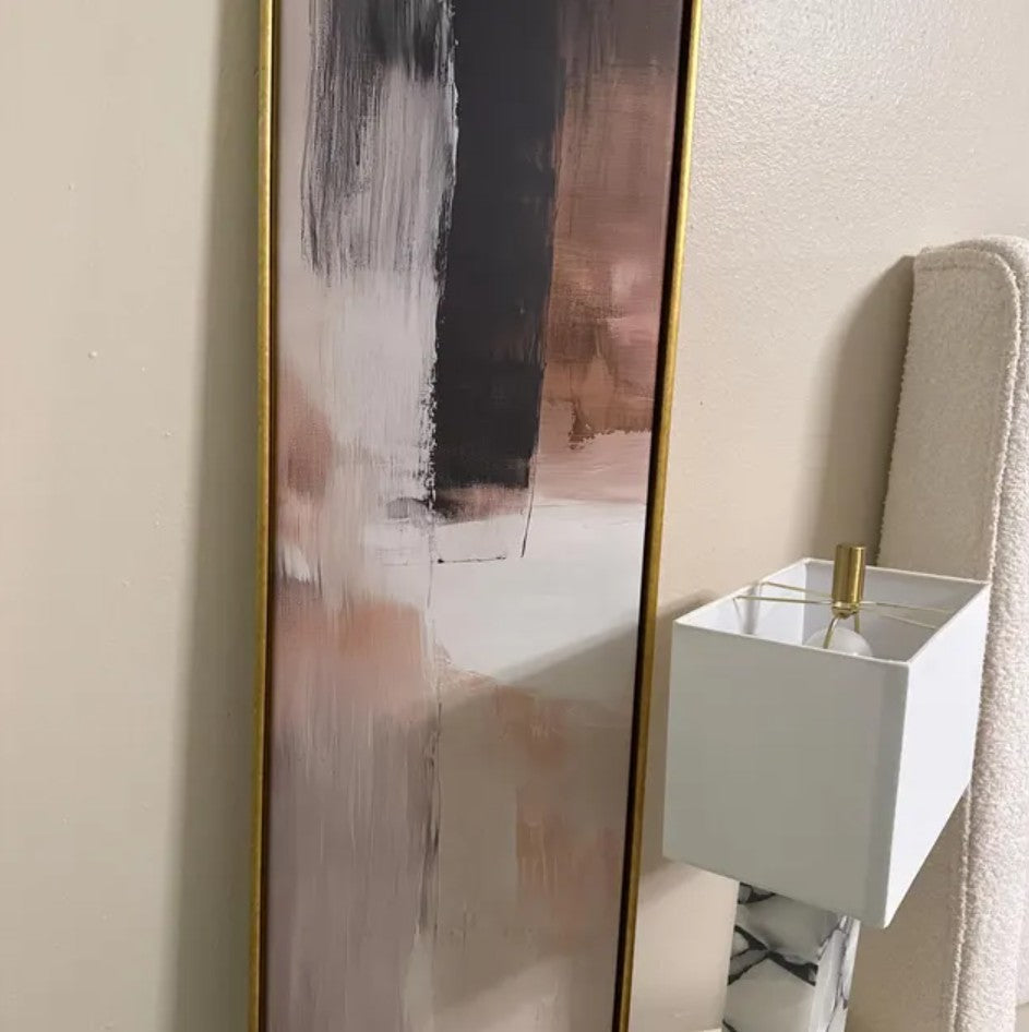 tall framed canvas