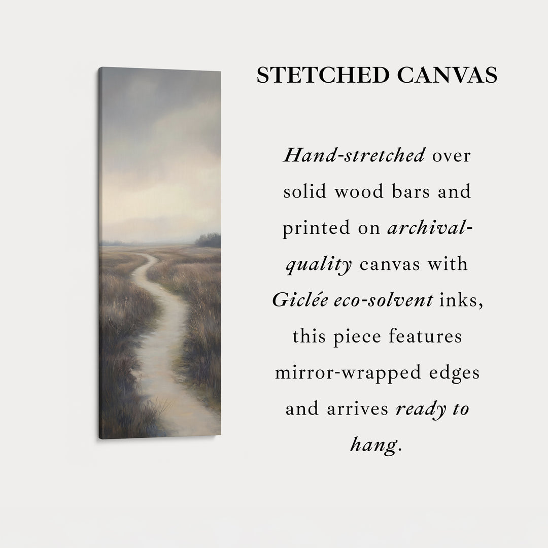 Winding Path Tall Vertical Wall Decor