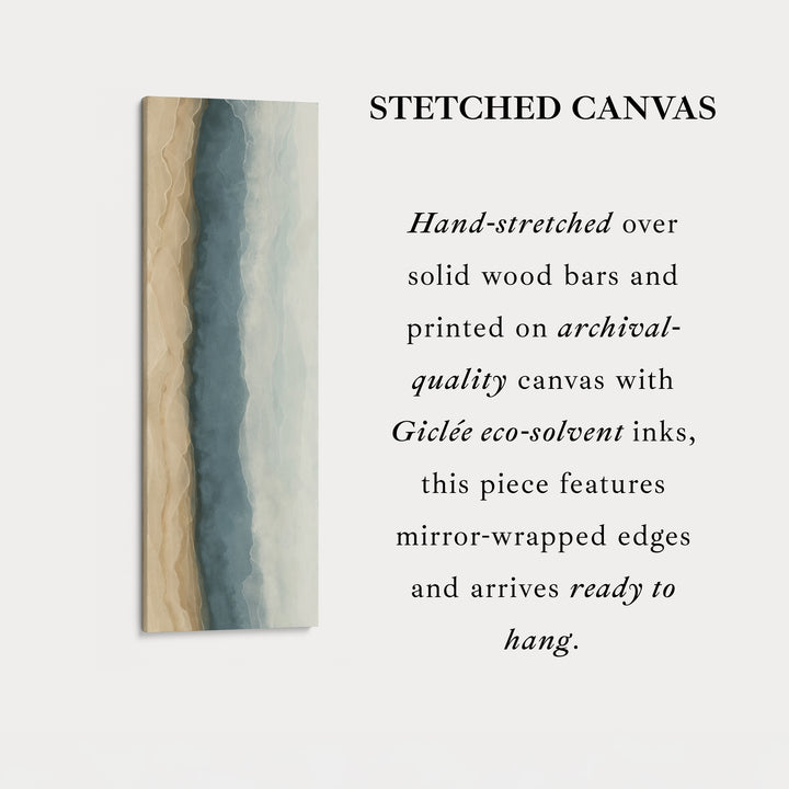 Tall Slim Vertical Long Abstract Canvas Wall Decor