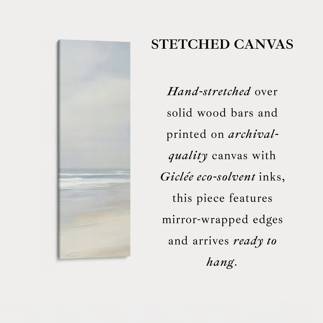 Long Wall Art Abstract Beach Large Canvas Decor
