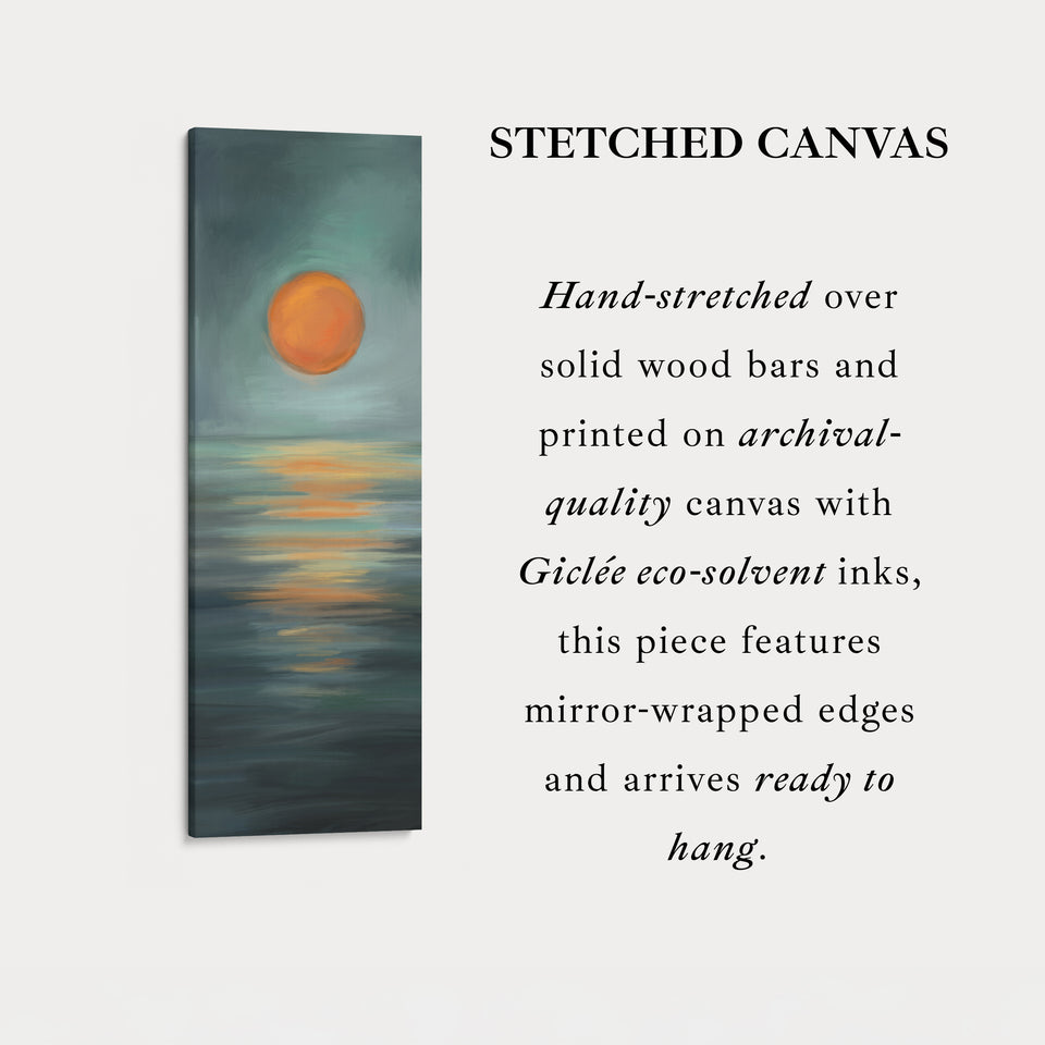 Minimalist Sunset Large Framed Wall Pictures For Living Room