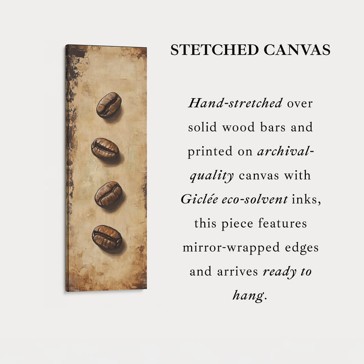 Coffee Shop Wall Art Tall Slim Vertical Decor