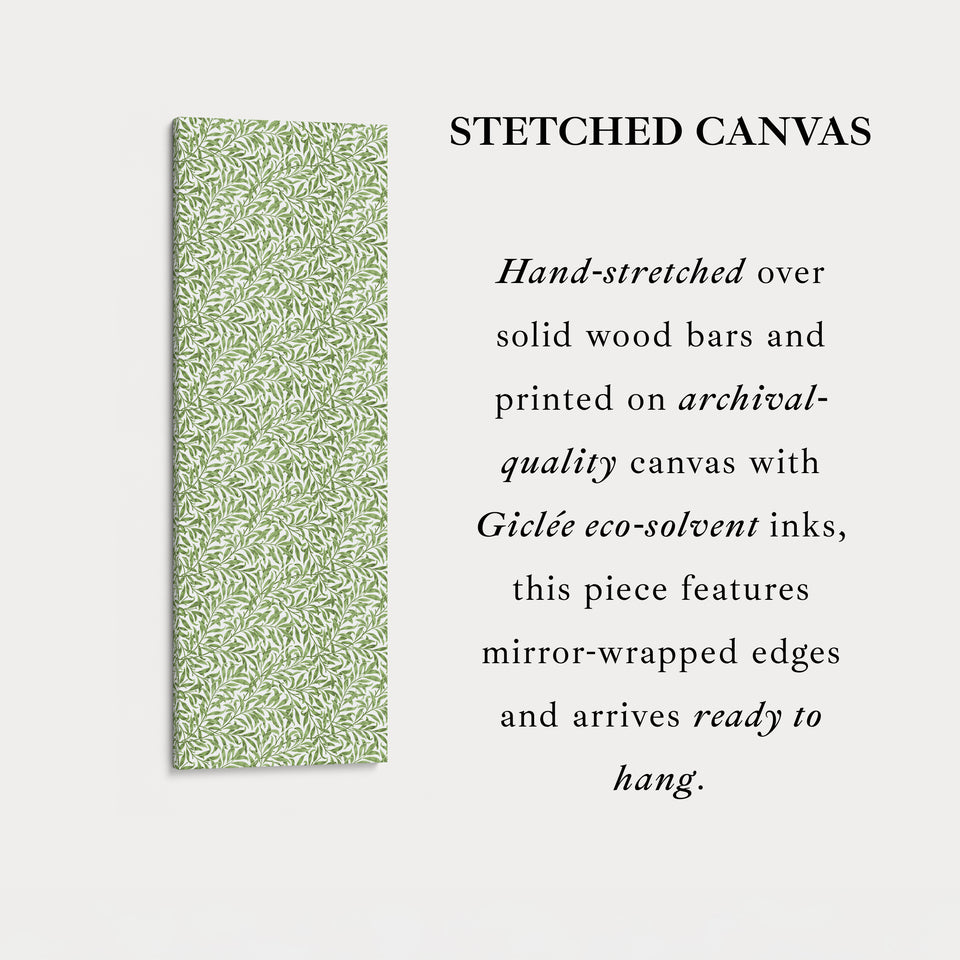 William Morris Willow Bough gerahmte florale Wandkunst