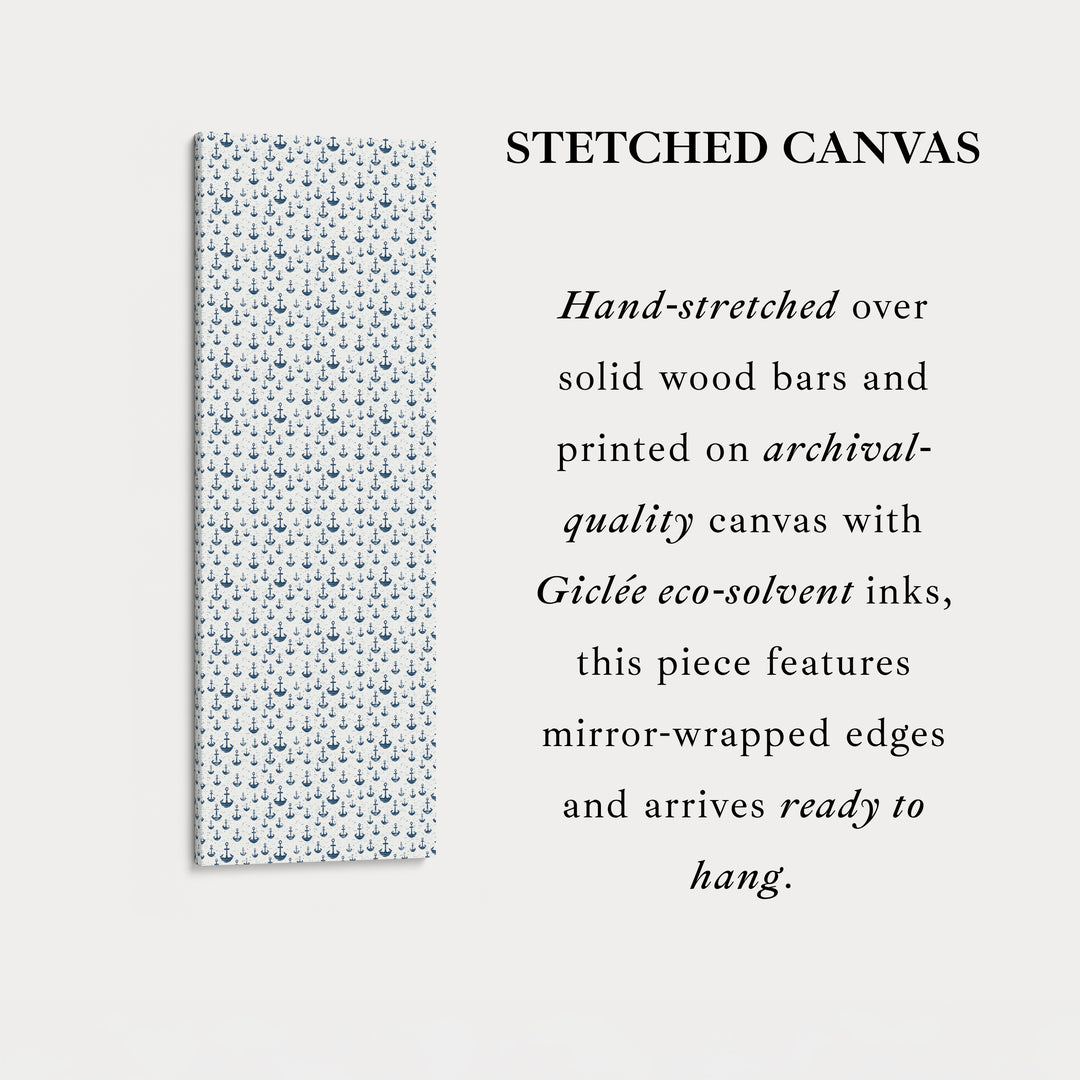 Nautical Theme Long Vertical Wall Decor Anchors