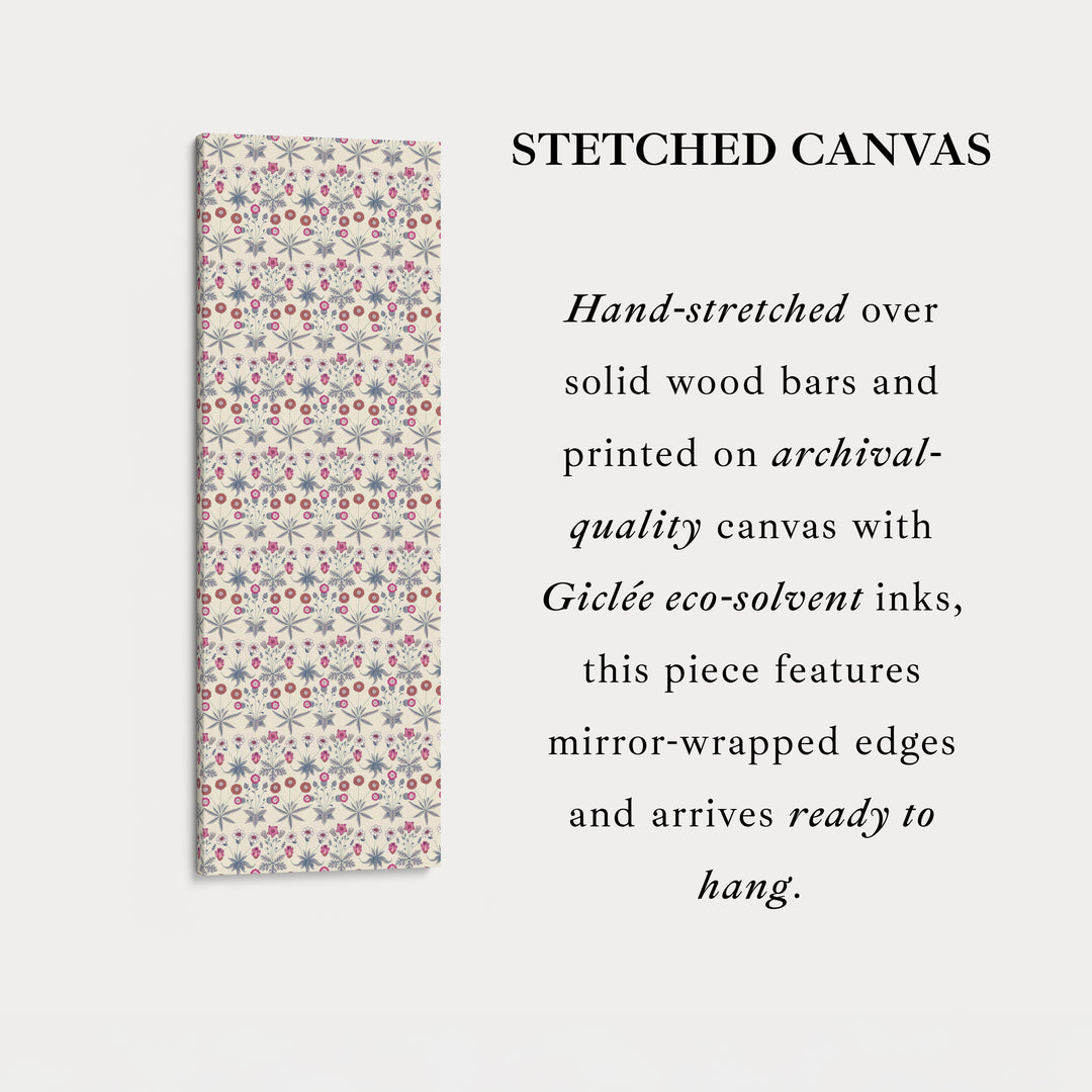 William Morris Daisy Vertical Long Narrow Wall Art