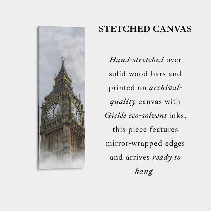 Big Ben London Framed Vertical Wall Art