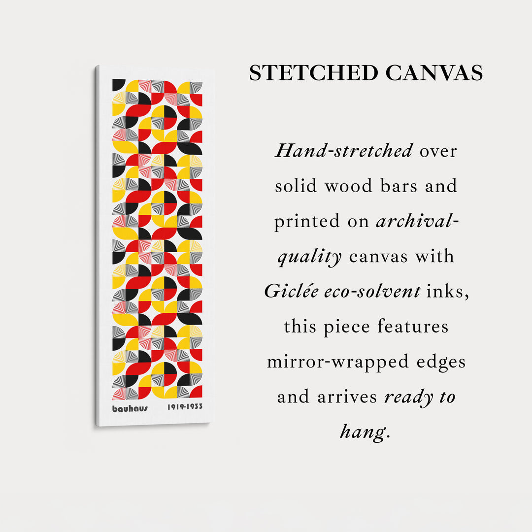 Long Narrow Mid Century Bauhaus Wall Decor