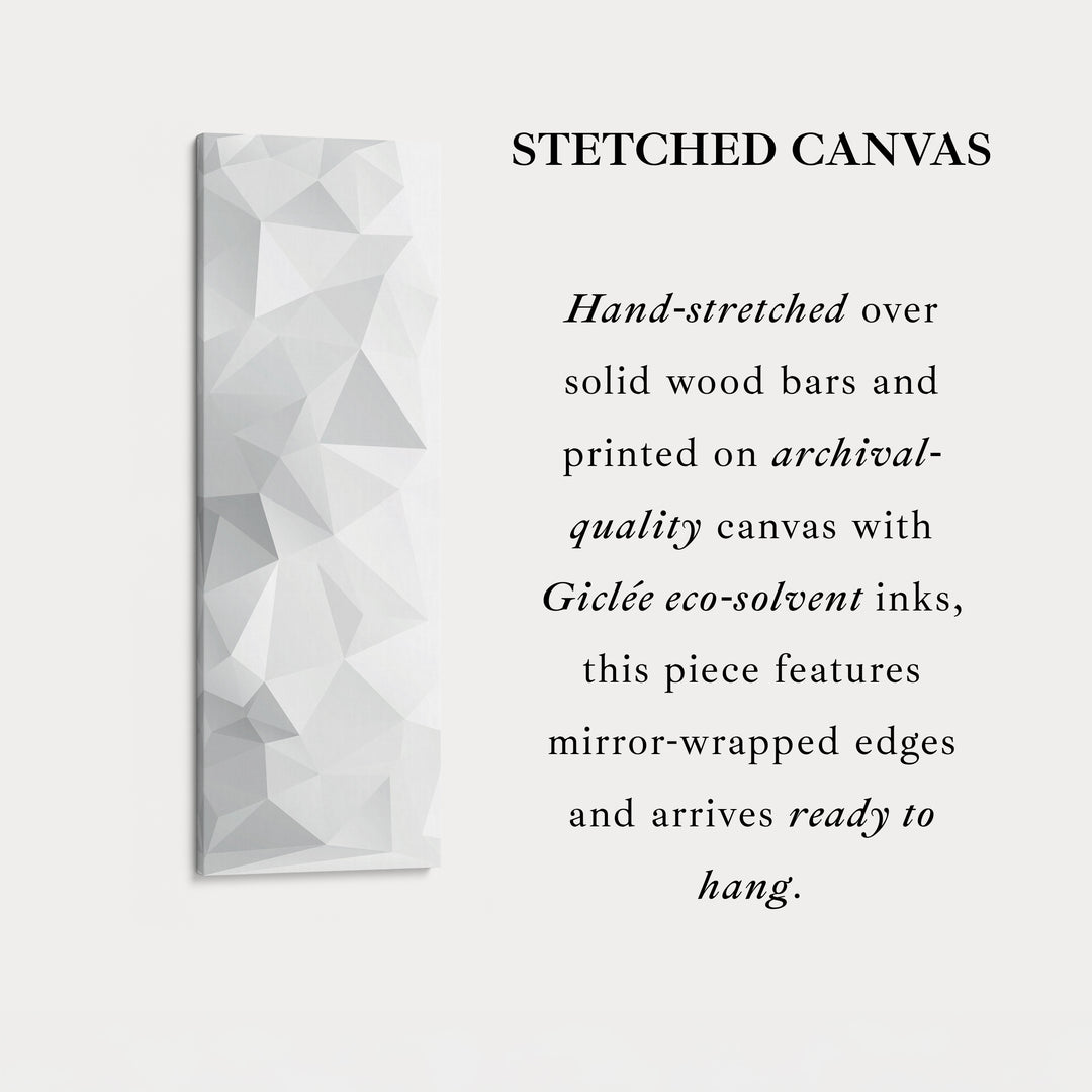 Abstract Black Stripes Vertical Framed Canvas Wall Art for Bedroom or Entryway