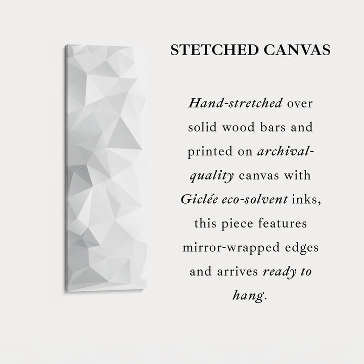 Abstract Black Stripes Vertical Framed Canvas Wall Art for Bedroom or Entryway