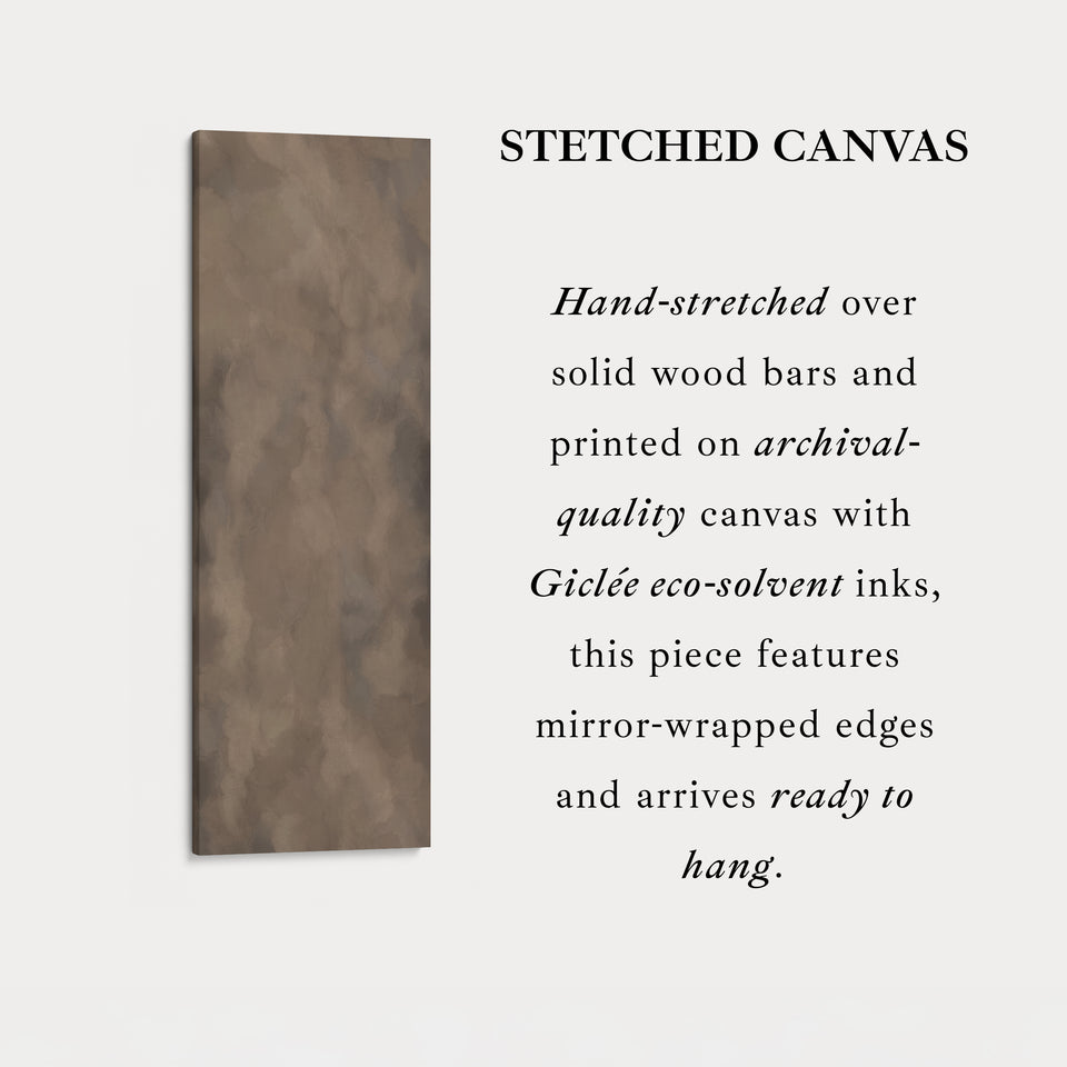 Narrow Wall Art Earthy Brown Minimalist For Hallway